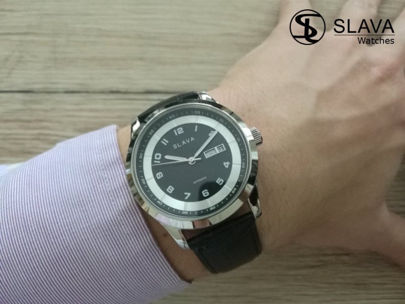 Pánské automatické hodinky SLAVA