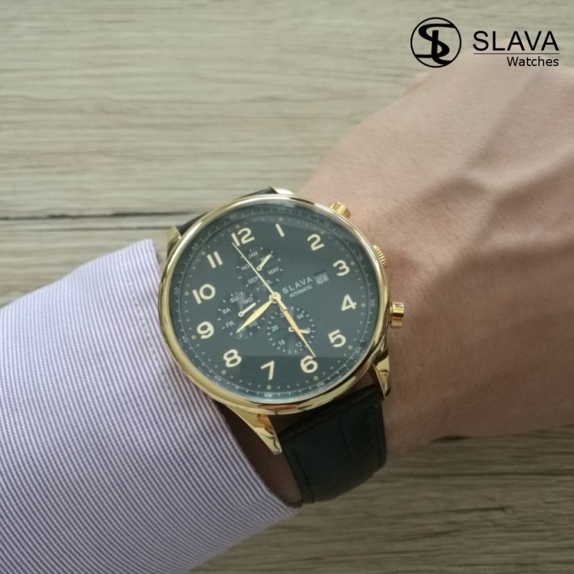 Pánské automatické hodinky SLAVA