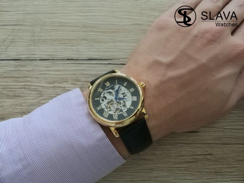 Pánské automatické hodinky SLAVA