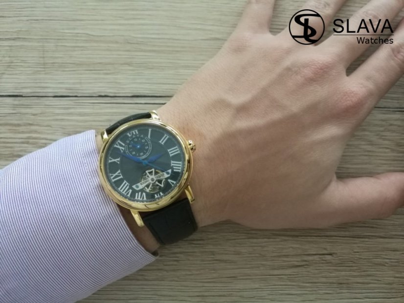 Pánské automatické hodinky SLAVA