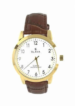Pánské jednoduché elegantní hodinky SLAVA