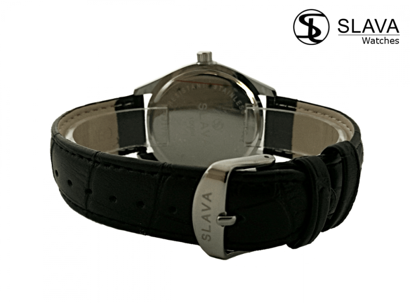 Pánské elegantní hodinky SLAVA s ukazatelem data SL 10068