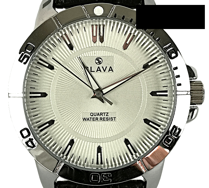 Pánské hodinky SLAVA s bílým ciferníkem SL 10094