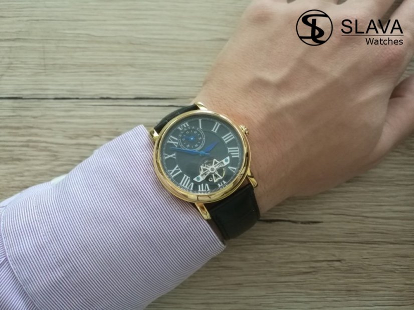 Pánské automatické hodinky SLAVA