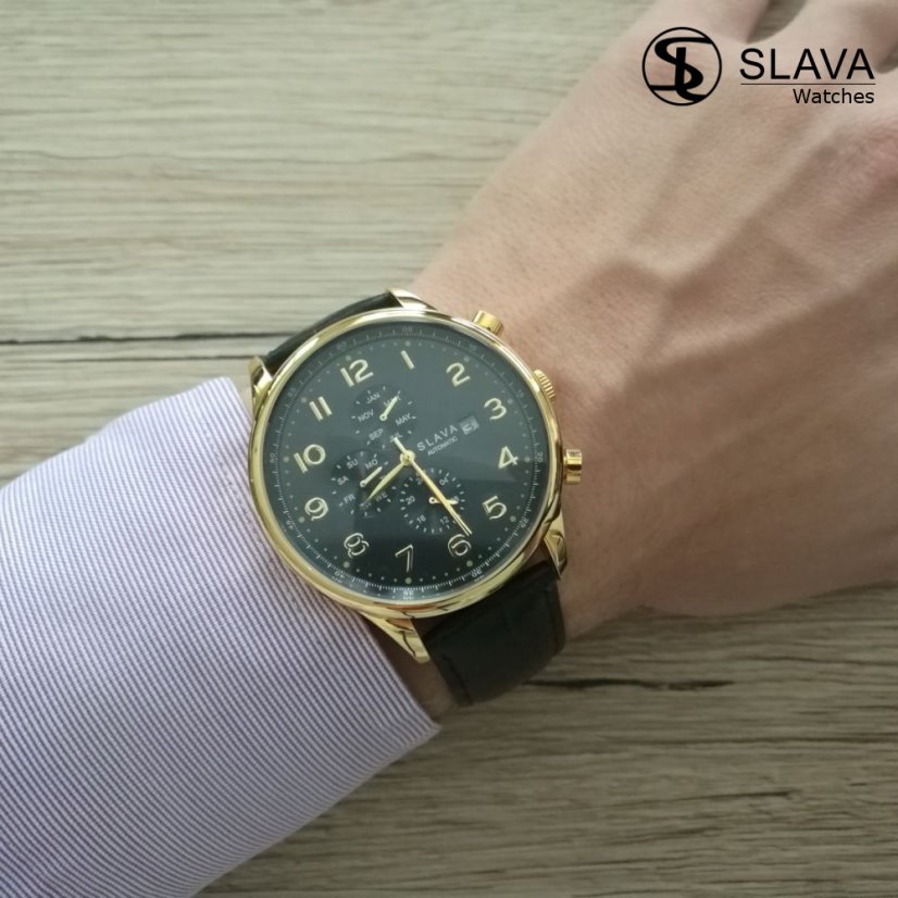 Pánské automatické hodinky SLAVA