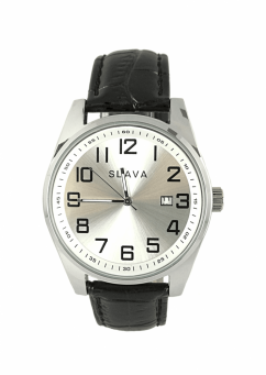 Pánské elegantní hodinky SLAVA s přehledným ciferníkem