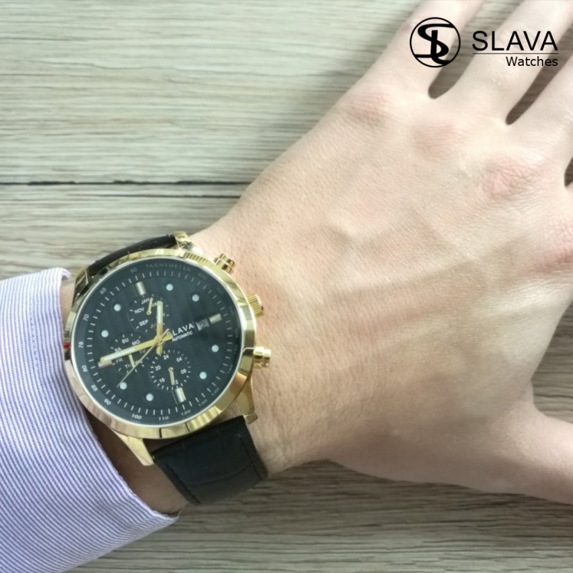 Pánské automatické hodinky SLAVA