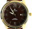 Pánské elegantní hodinky SLAVA s hnědým ciferníkem SL 10070