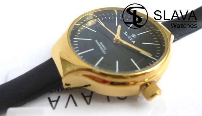Dámské elegantní hodinky s úzkým páskem SLAVA