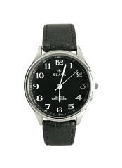 Pánské malé  elegantní hodinky SLAVA se stříbrným ciferníkem 40 mm